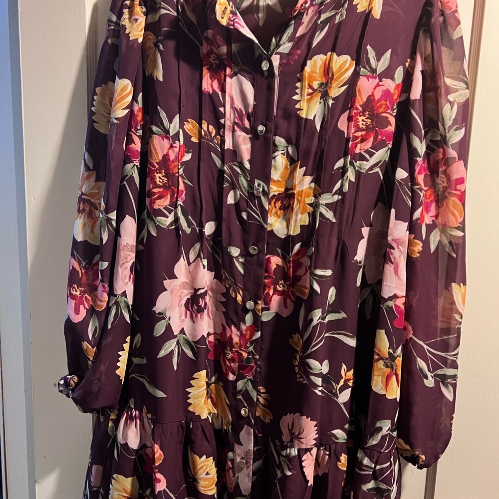 Julia Jordan Multicolor Floral Dress